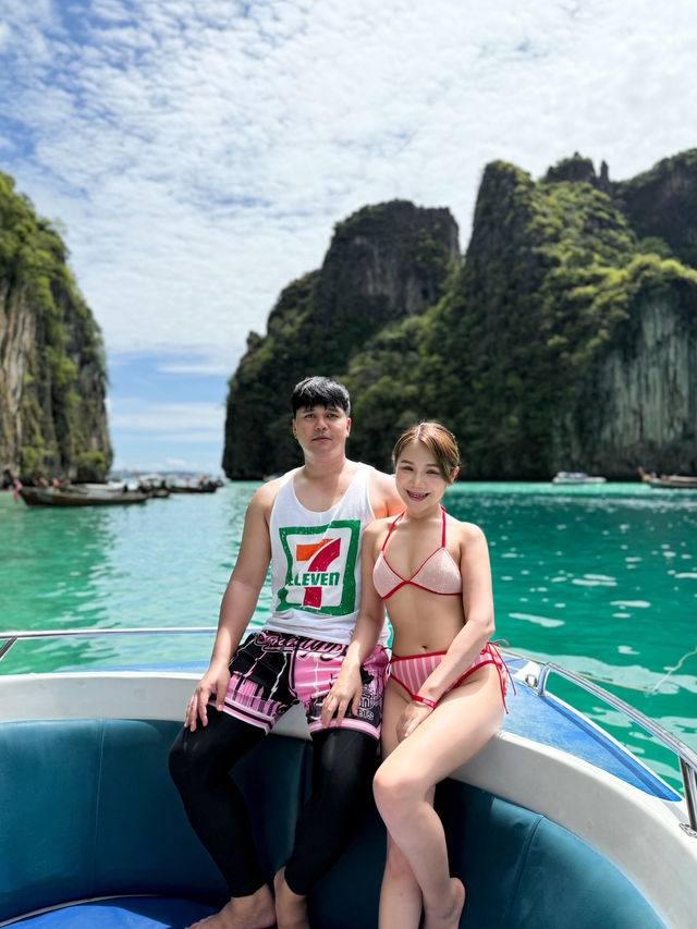 เที่ยวกระบี่ เกาะพีพี ปิเละลากูล อ่าวมาหยา 