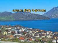 모든 풍경이 압도적인 스위스! 창가자리 필수 ✨⭐️🌷🌹