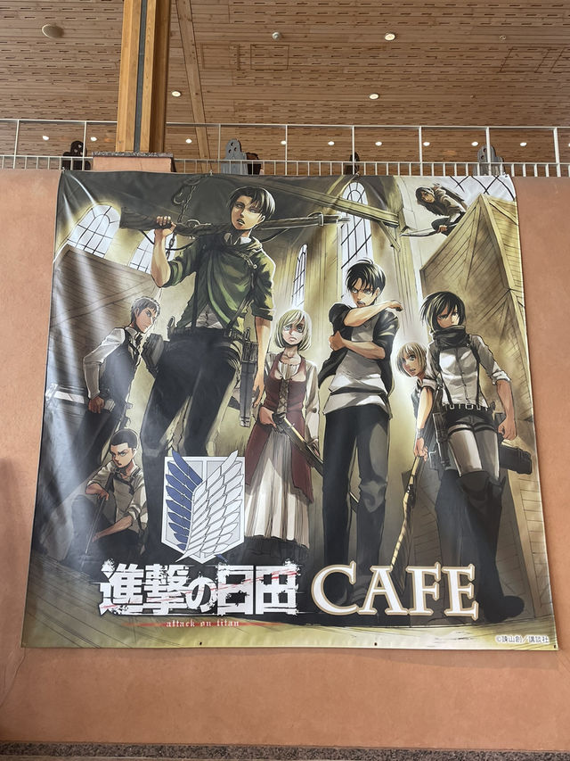 ☕【進擊的巨人 in HITA Café】沉浸式粉絲體驗！