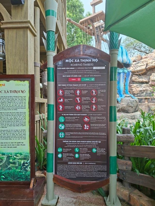 Roaring Timber 🎢 เครื่องเล่นสุดมันส์