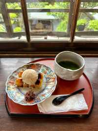 Dōgo Onsen in the Rain – Covered Streets & Cozy Treats