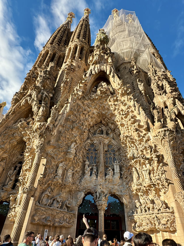 Awestruck by the Majesty of Sagrada Família ⛪️✨