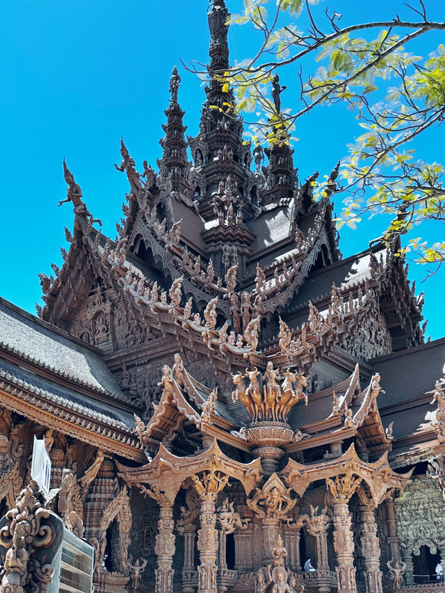 Sanctuary of Truth living wooden art 