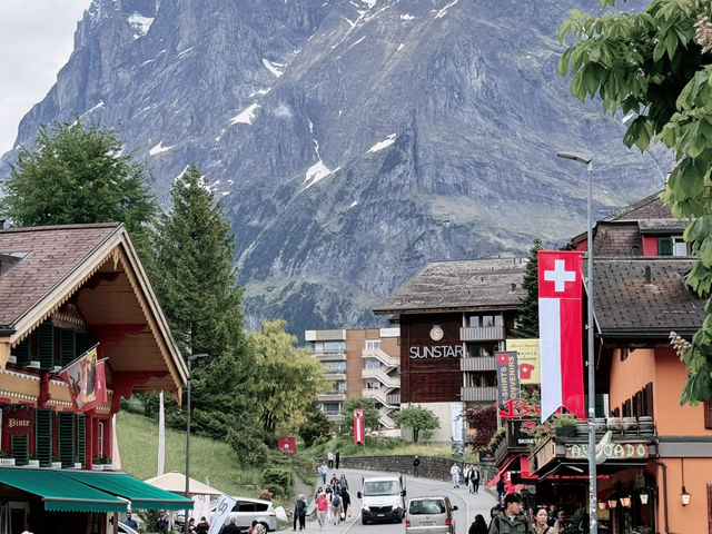 Peaceful Stroll Through Grindelwald Village