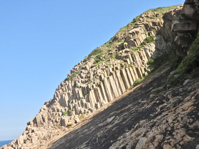 🚤探索香港火山岩小島-北果洲⛰️