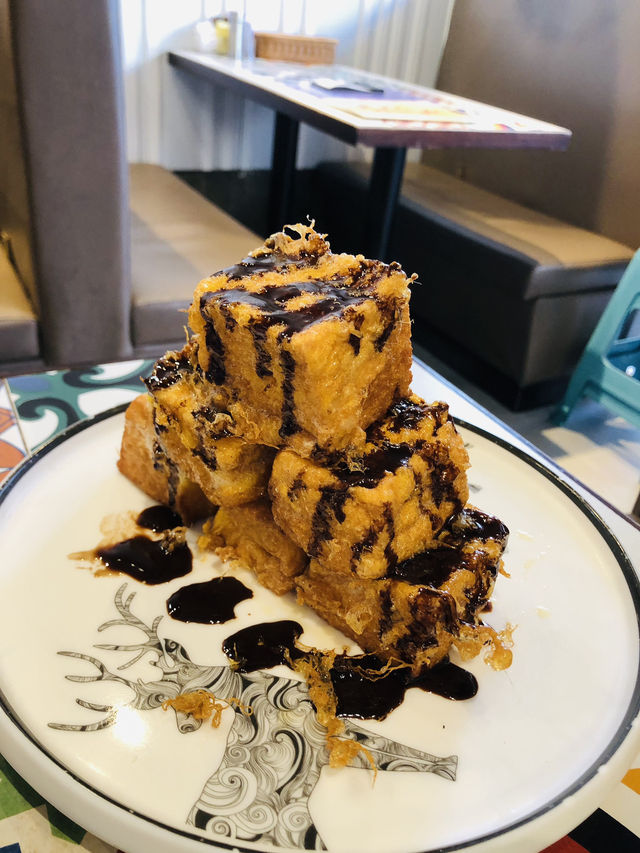 邪惡的朱古力🍫西多士很美味哦🤤 邪惡的朱古力🍫西多士很美味哦🤤