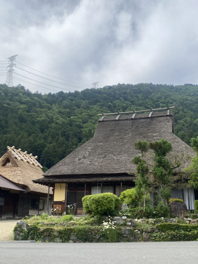 美山合掌村～很有特色的建築～牛奶餅乾必買