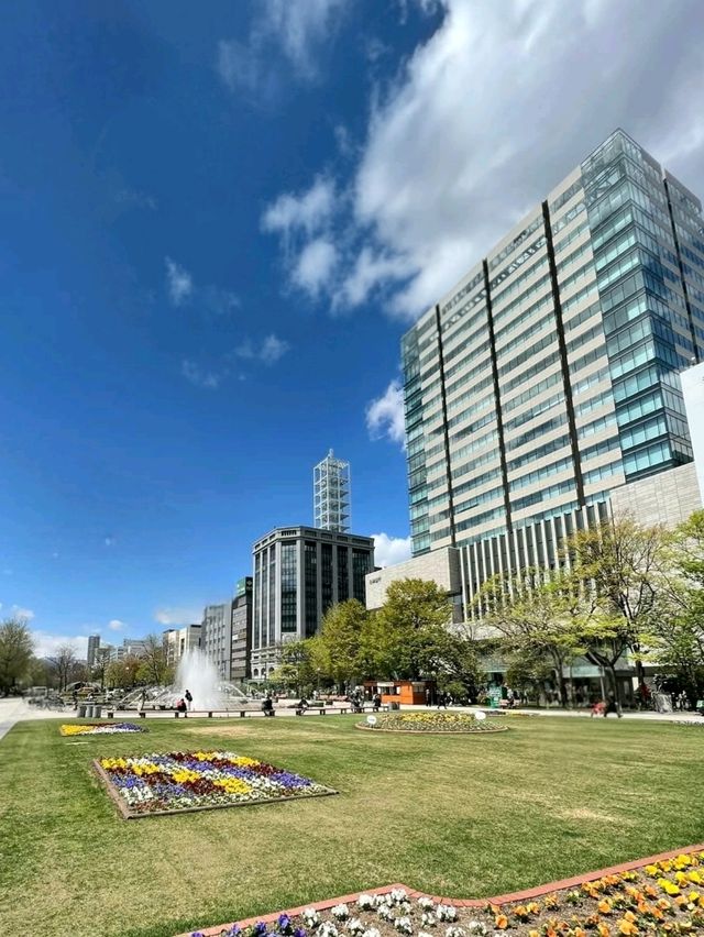 Odori Park: Sapporo’s Green Escape
