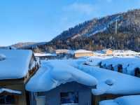 Snow Town Fairytale: The Winter Charm of Mushroom Houses