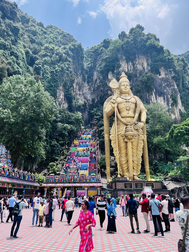 ［吉隆坡旅遊］黑風洞Batu Caves-印度教朝聖之地🪷馬來西亞必訪🐒