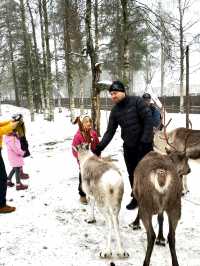 Rovaniemi Finland Santa Clause village is like magic land