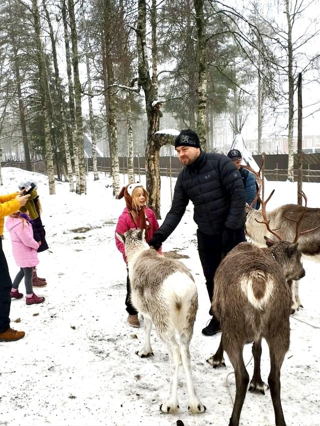 Rovaniemi Finland Santa Clause village is like magic land