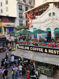 Timeline Coffee and Restaurant Hanoi – Where Flavor Meets Charm