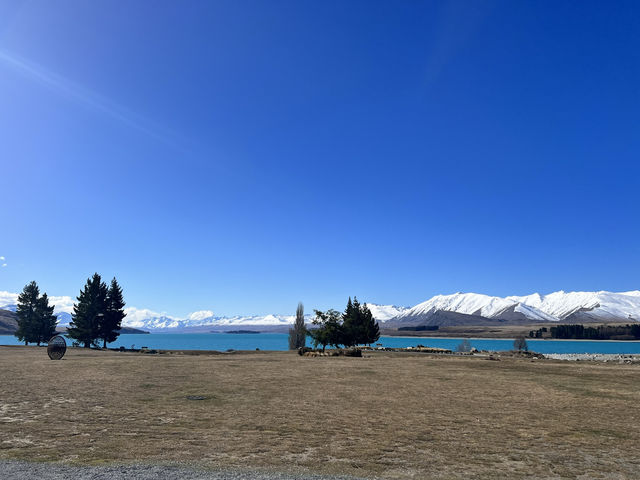 🪑 Lake Tekapo Picnic Bench｜湖畔藍景的專屬座位