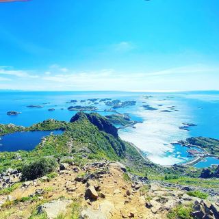 攀登Festvågtind的美景
