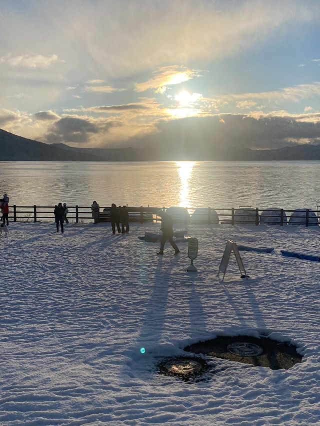 【北海道旅行】雨ノ日と、夕やけ in 支笏湖