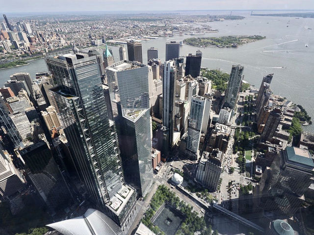 Touching the Sky Above New York City Touching the Sky Above New York City