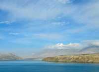 在阿克陶與白沙湖相遇,高原中藍寶石