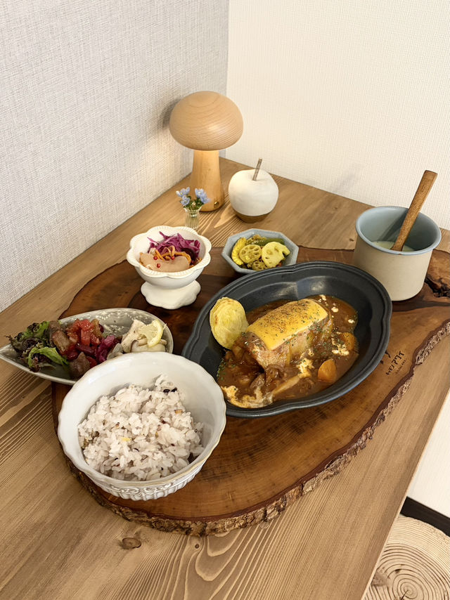 【福岡ランチ】路地裏に佇む小さなカフェでランチ