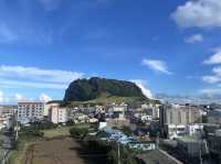 躺在床上看日出！🌄 直達城山日出峰｜濟州CP值《城山合作城市酒店》🏨✨