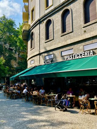🍰 Milan's Most Glamorous Pastry Shop – An Art Deco Beauty