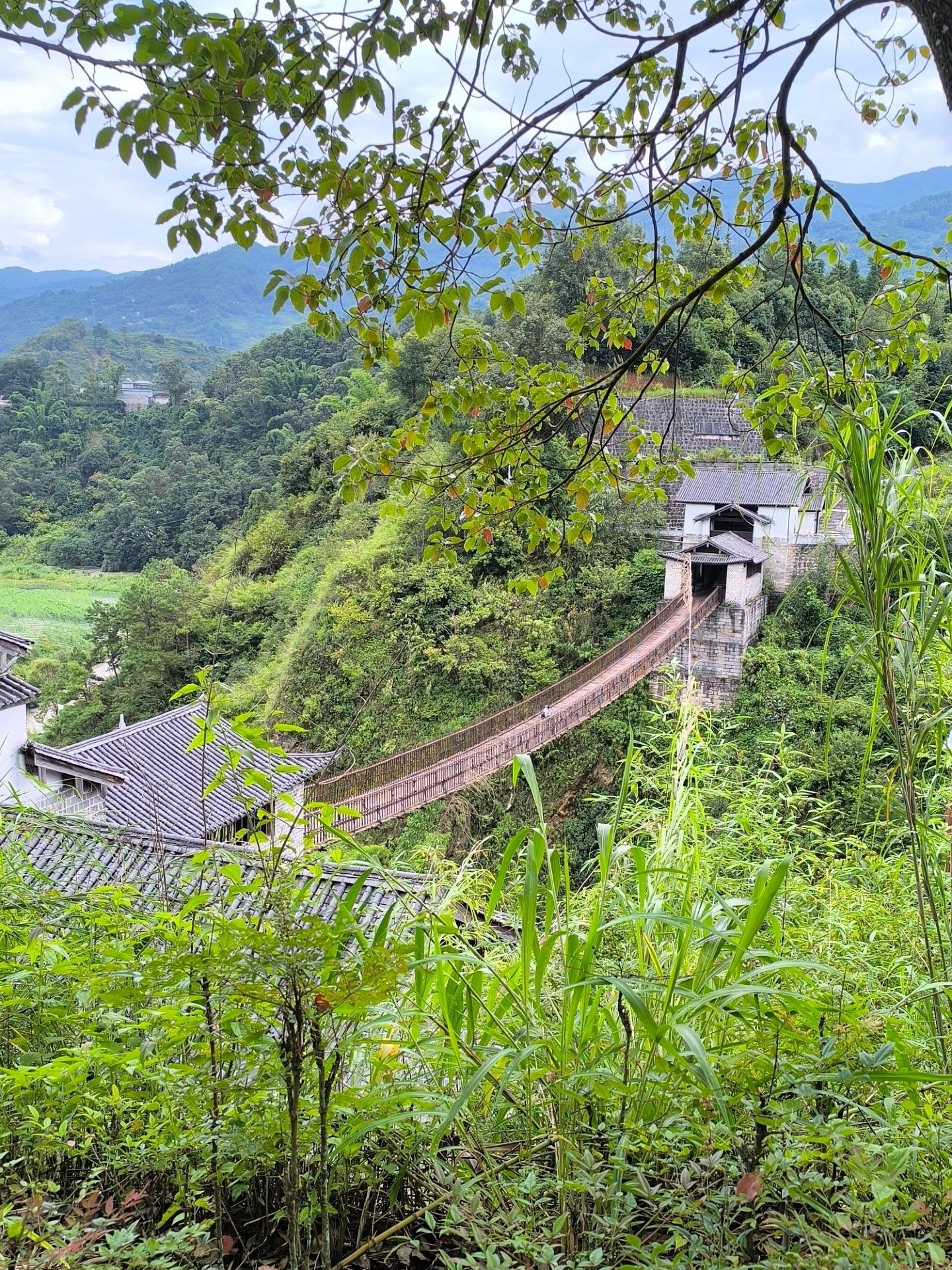 [Fengqing County Literary Pagoda] A Qing Dynasty ancient pagoda overlooking the streets and tea plantations of Fengqing, visit the secluded scenic spot "Honggui Mountain Pagoda" perched on a mountaintop.