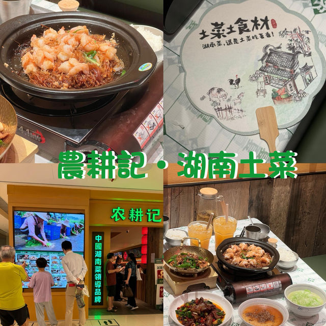 內地人氣湖南菜探店·農耕記