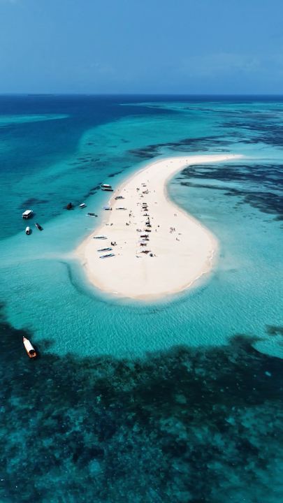 Nakupenda beach sandbar 