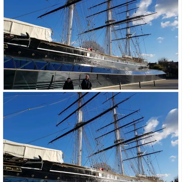 🏰🌊 Discovering London's Nautical Charm: Cutty Sark Greenwich! 🚢🌟
