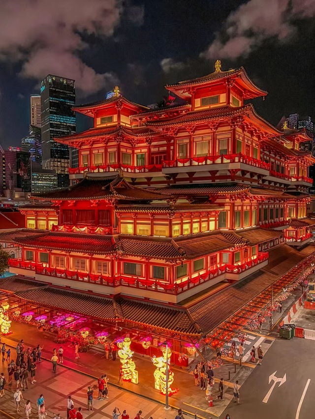 Buddha tooth Relic temple Singapore 🇸🇬 
