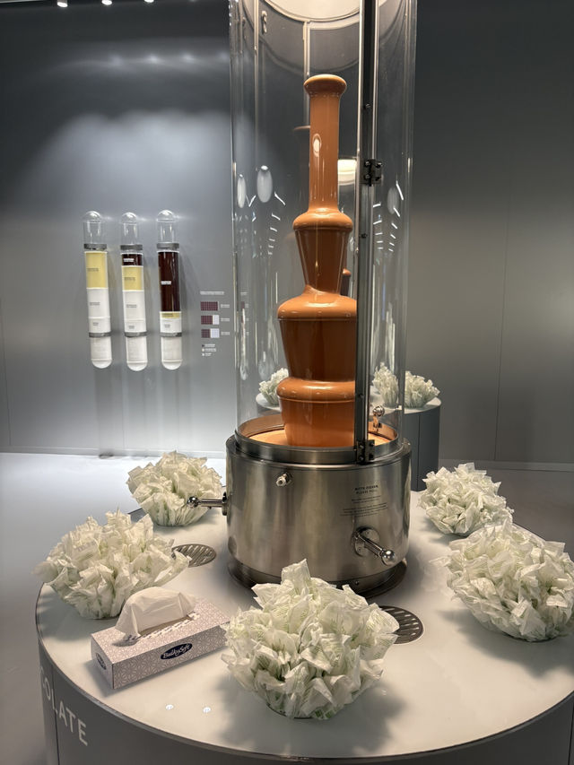 Chocolate heaven. Eat your body weight in sweet milky treats for free!!