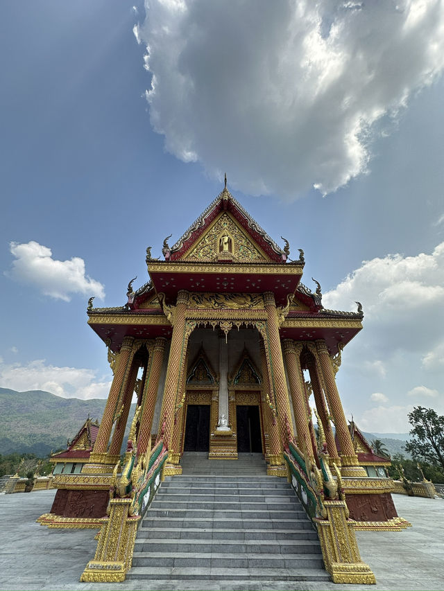 Brand new Buddhist temple in Ranong