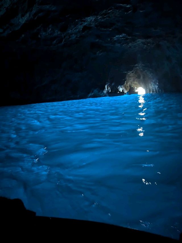 blue Grotto Capri. 