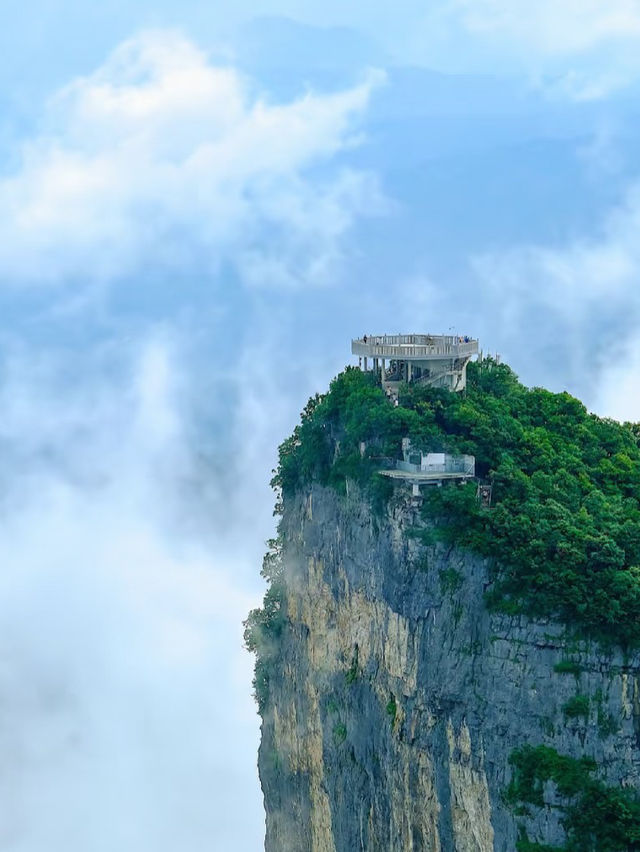 Floating Mountains and Hidden Paths: A Day in Zhangjiajie