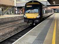 Travelling to Derby and a day out train spotting there 