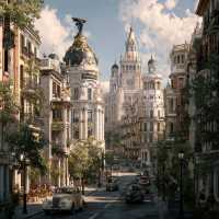 Sunny Madrid Stroll🌞