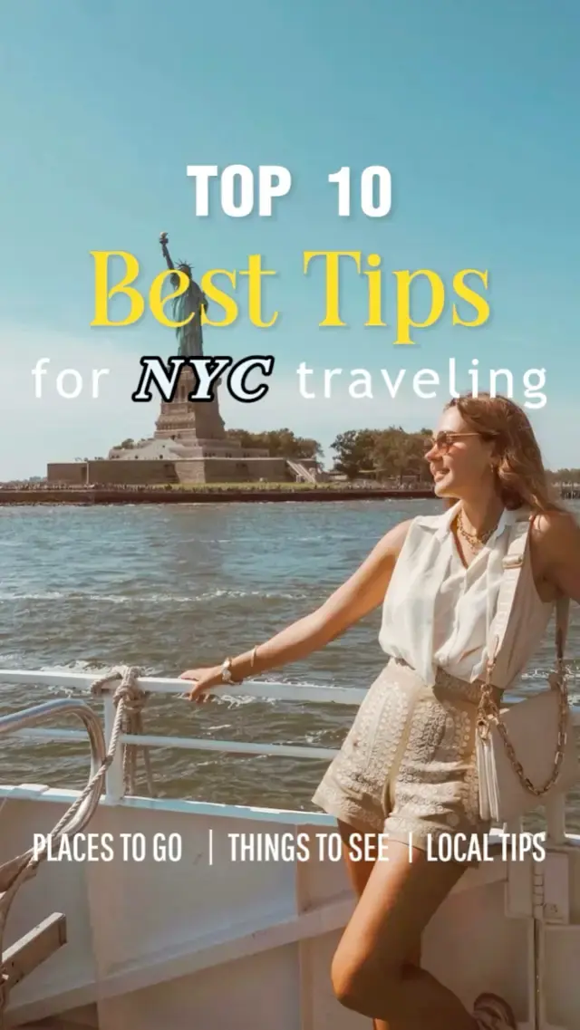 Tips for FIRST-TIME travelers to NYC！🇺🇸