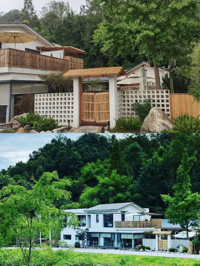 成都隱世民宿跟男朋友在深山泡私湯