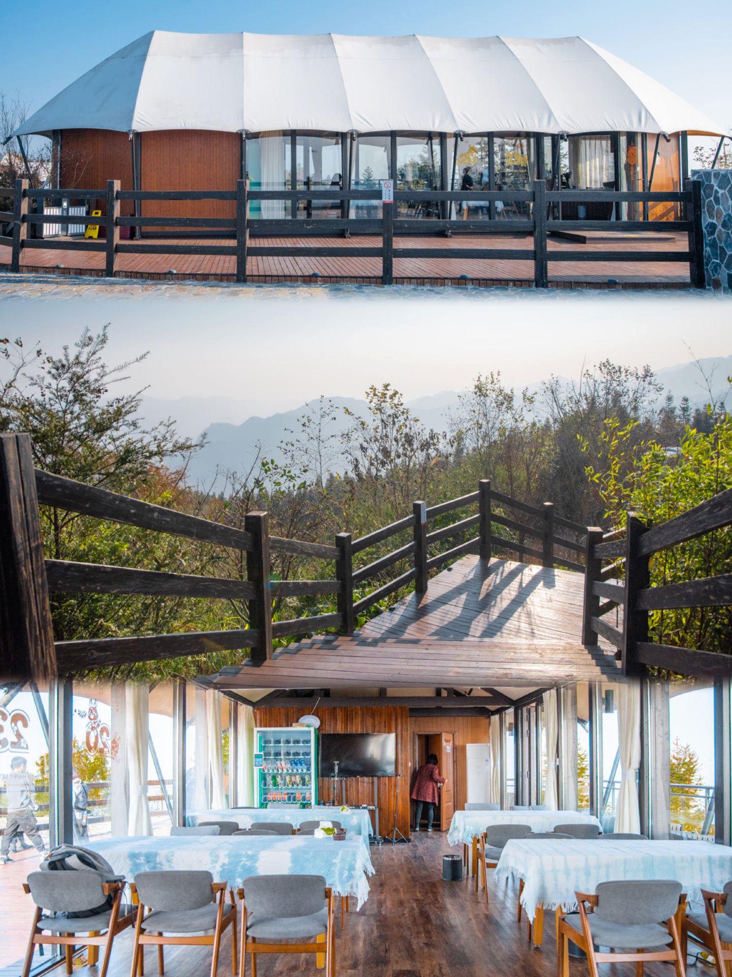 กวางโจวเฉียนซีนันเวอร์ชัน 'ออร์โดวิเชียน' ภูเขาหมื่นชั้น, สถานที่ที่ดีที่สุดสำหรับการเช็คอินบนเขาหิน