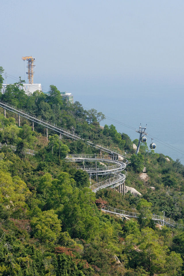 珠海•景山公園索道飛車俯瞰浪漫情侶路