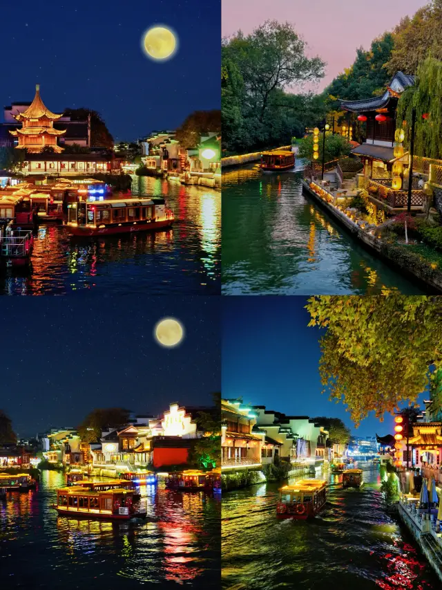 รีบเก็บไว้สำหรับแผนการท่องเที่ยวในเวลากลางคืนที่วัด Confucius และแม่น้ำ Qinhuai ในนานจิงเถอะ