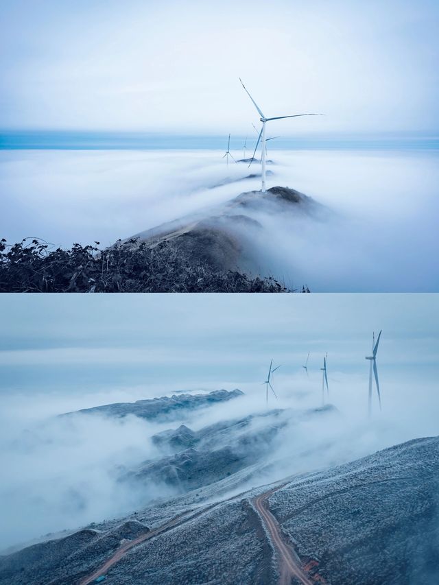 武宣縣的雙髻山，簡直是天然的絕美勝地