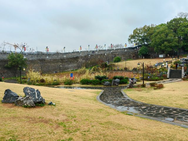 赣州老城的城牆