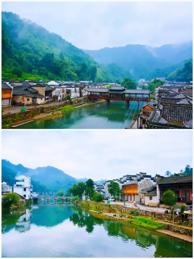 The sky is blue, waiting for the misty rain; and I am on my way to Yao Li, an ancient town frozen in time by the years