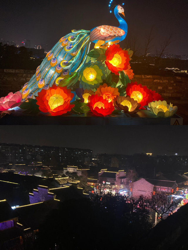 南京中華門城牆秀：一場視覺與歷史的盛宴"