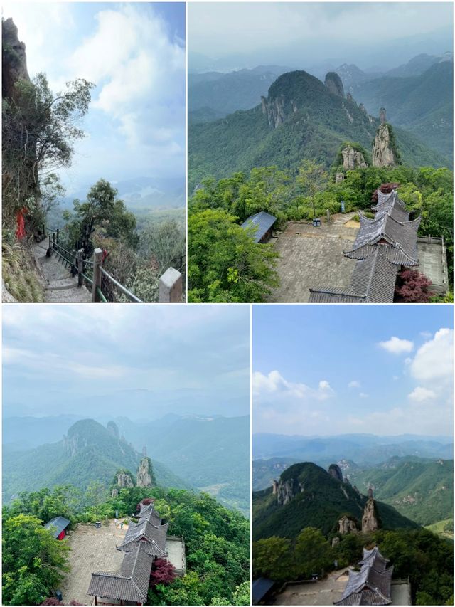 金華浦江仙華山，徒步爬山，體驗自然之美一覽眾山小！