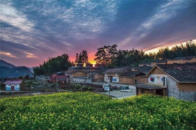 高山雲際梯田，如詩如畫是念山