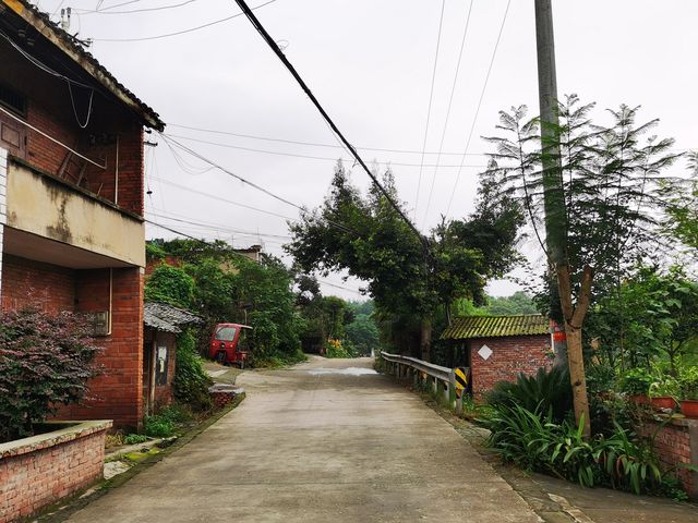 雨漫內自邊界的中溪河畔