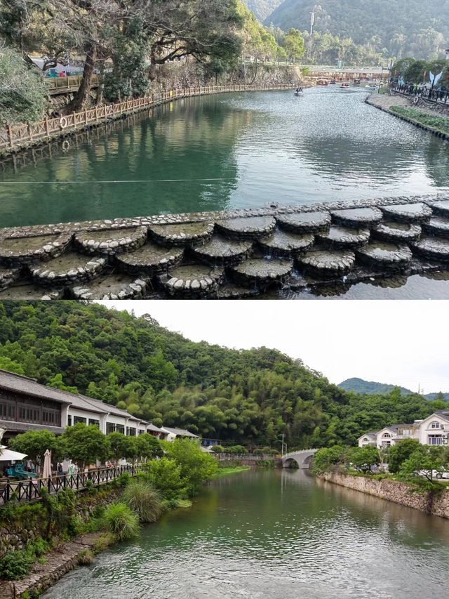 依山傍水的潘家小鎮潘家小鎮.情人谷。