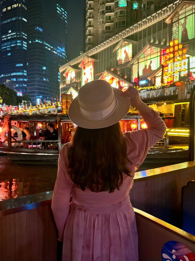 夜遊錦江，成都真的好浪漫。